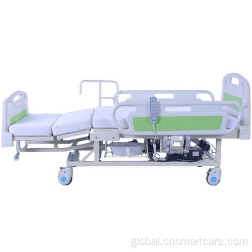 Electric Nursing Bed Electric Nursing Home Care Bed With Commode Supplier